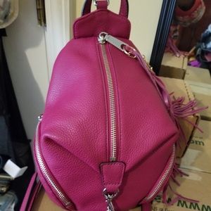 Rebecca Minkoff Mini Julian in Fuchsia